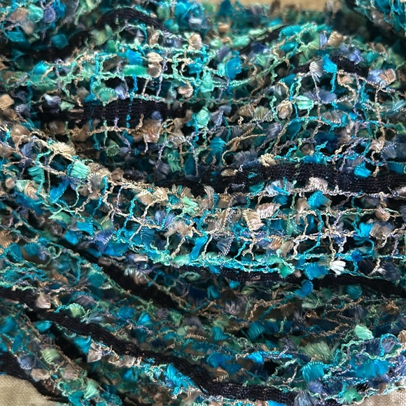 Beautiful Hand Knit Infinity Scarf - Picture 2 of 2